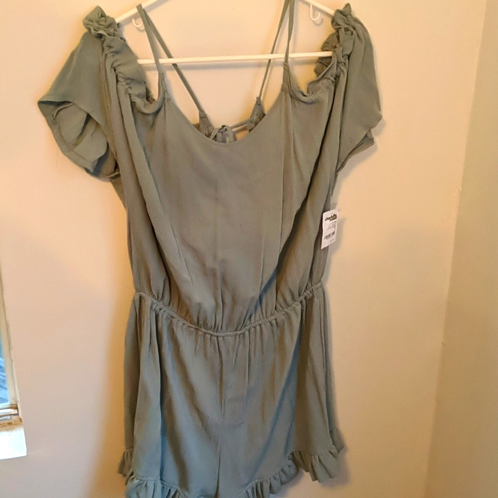 NWT Blue-Gray Romper